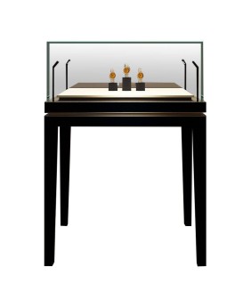 High End Commercial Jewelry Store Table Top Jewellery Display Cabinet